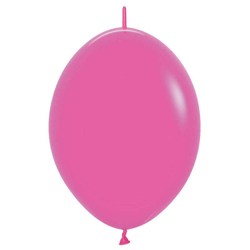 Latex Balloons 12 Inch Link-O-Loon Fuchsia