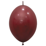 Latex Balloons 12 Inch Sempertex Link-O-Loon Deluxe Merlot