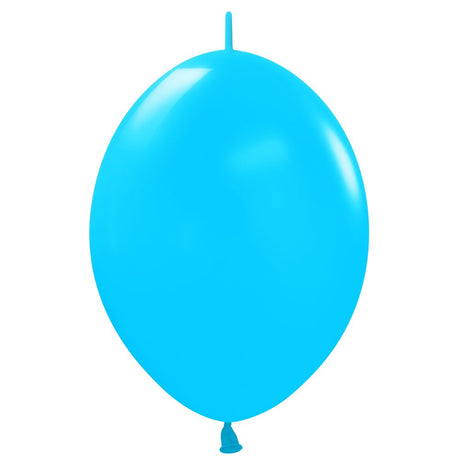 Latex Balloons 12 Inch Sempertex Link-O-Loon Fashion Blue