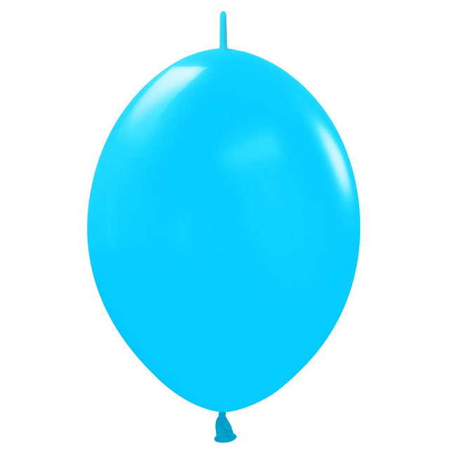 Latex Balloons 12 Inch Sempertex Link-O-Loon Fashion Blue