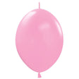 Latex Balloons 12 Inch Sempertex Link-O-Loon Bubble Gum Pink