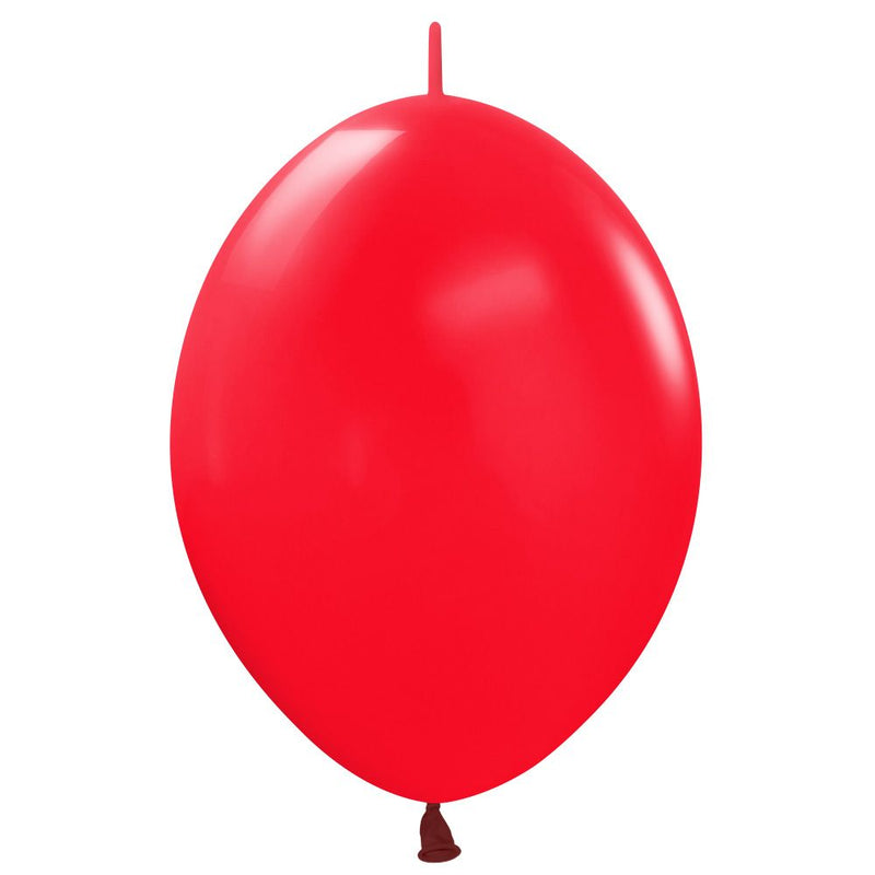 Latex Balloons 12 Inch Link-O-Loon Fashion Red