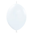 Latex Balloons 12 Inch Sempertex Link-O-Loon Fashion White
