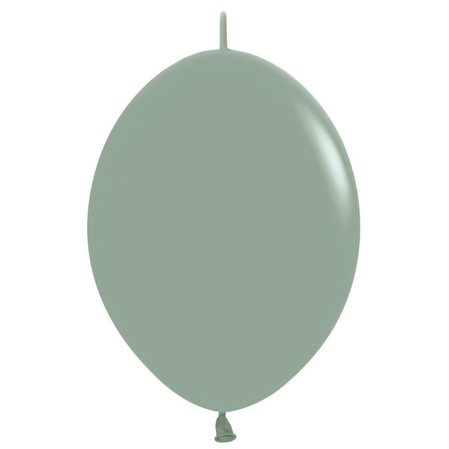 Latex Balloons 12 Inch Sempertex Link-O-Loon Pastel Dusk Laurel Green