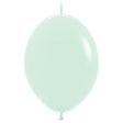 Latex Balloons 12 Inch Sempertex Link-O-Loon Pastel Matte Green