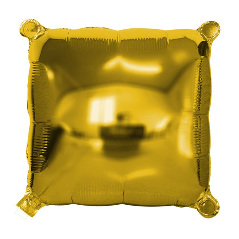 Foil Balloon Square Deco Wall Panel Gold