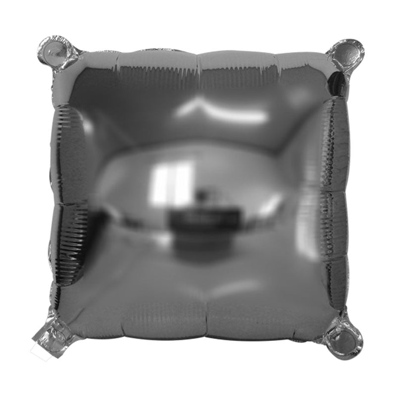 Square Deco Wall Panel Silver Foil Balloon