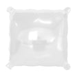 Foil Balloon Square Deco Wall Panel White