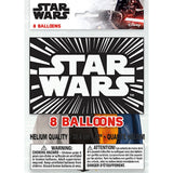 Star Wars Latex Balloons 12 Inch 8 Pack