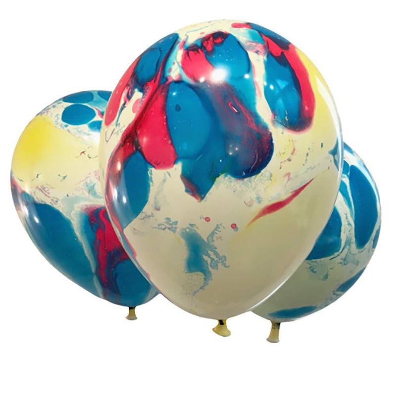 Latex Balloons Tie Dye 12 Inch