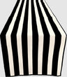 Poly Cotton Table Runner - 1" Stripe Print, 12" Wide x 108" Long (1 Piece)