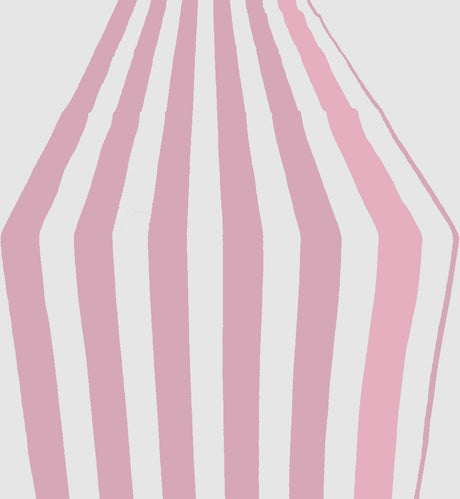 Poly Cotton Table Runner - 1" Stripe Print, 12" Wide x 108" Long (1 Piece)
