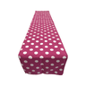 Polka Dot Print Broadcloth Poly Cotton Fabric - 12" Wide X 108" Long, Table Runner, Colorful Dot Pattern (1 Piece)