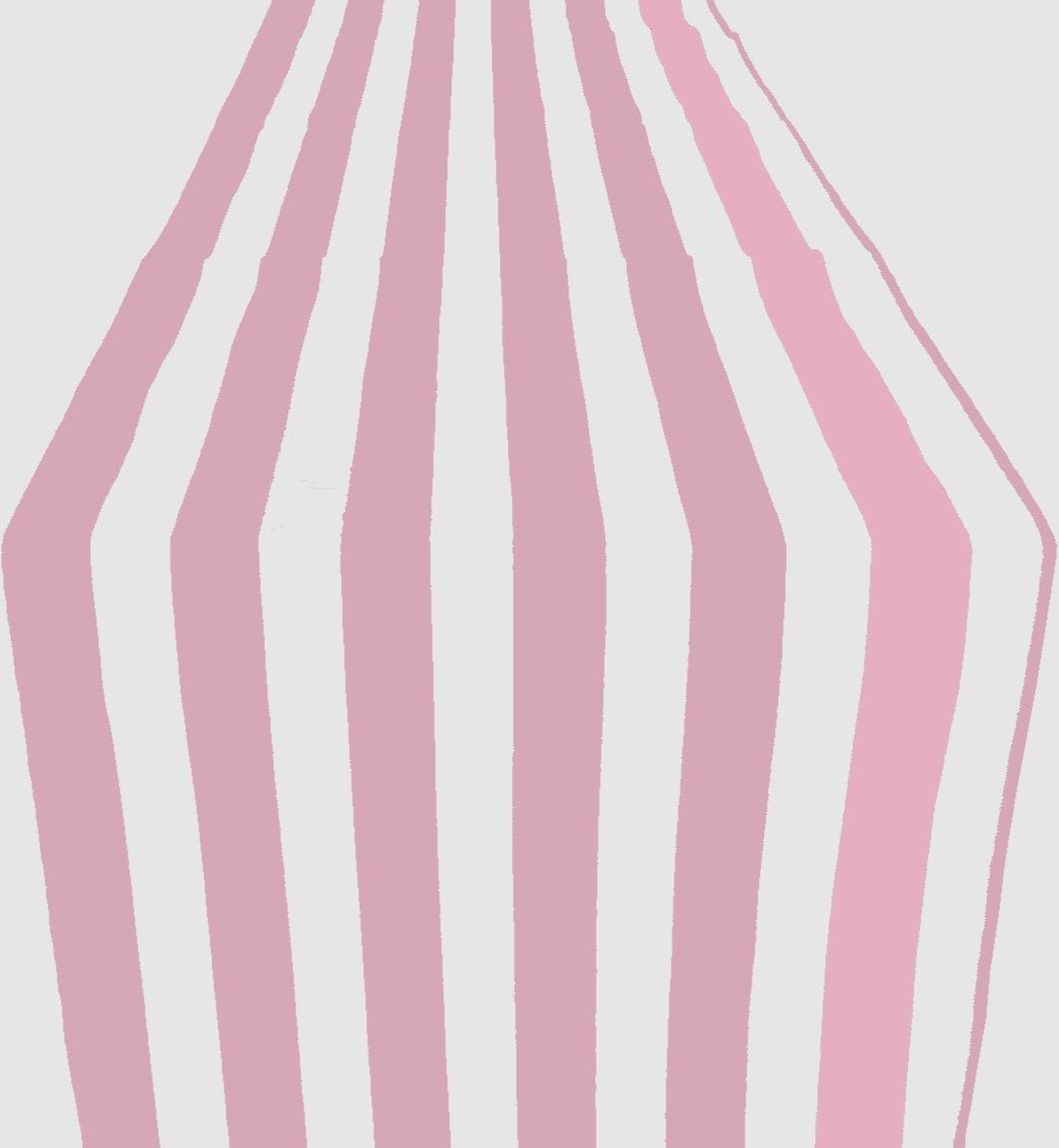 Poly Cotton Table Runner - Stripe Print, 12" Wide X 120" Long (1 Piece)