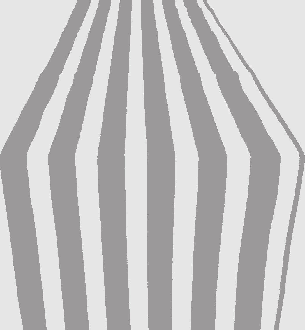 Poly Cotton Table Runner - Stripe Print, 12" Wide X 120" Long (1 Piece)