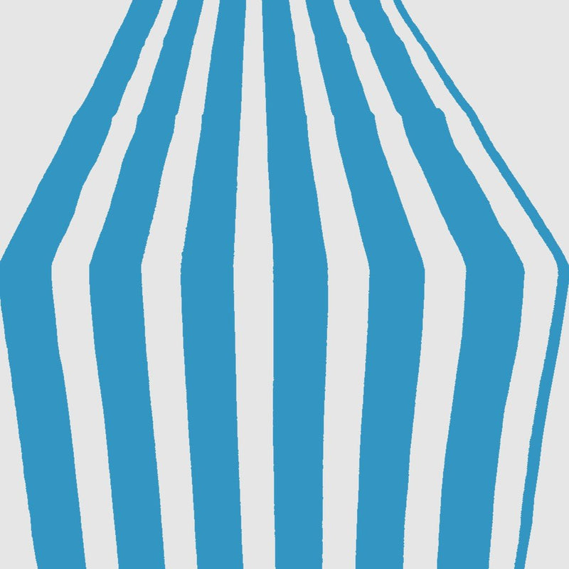 Stripe Print Poly Cotton Fabric - 1" Stripes, 12" X 72" Table Runner (1 Unit)