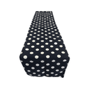 Polka Dot Print Broadcloth Poly Cotton Fabric - Polka Dot Print, 12" Wide x 72" Long (1 Table Runner)