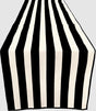 Poly Cotton Table Runner - Stripe Print, 12" Wide x 90" Long (1 Piece)