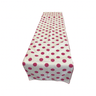 Polka Dot Print Broadcloth Poly Cotton Fabric - 12" Wide x 90" Long, Polka Dot Pattern (1 Table Runner)