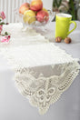 Lace Table Runner 12x108 Ivory