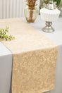 Polyester Table Runner 12x108 Champagne
