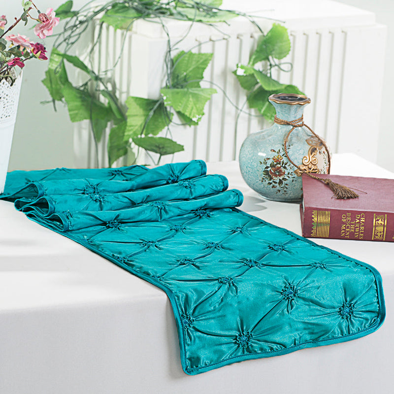 Taffeta Table Runner 12x108 Oasis