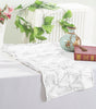 Taffeta Table Runner 12x108 White
