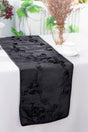 Ribbon Taffeta Table Runner 12x108 Black