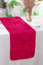 Ribbon Taffeta Table Runner 12x108 Fuchsia