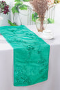Ribbon Taffeta Table Runner 12x108 Tiff Blue/Aqua Blue