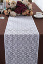 Lace Table Runner 12x108 White