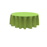 120" Round Poly Poplin Fabric - Seamless Tablecloth, 100% Polyester, 120" Diameter (1 Piece)