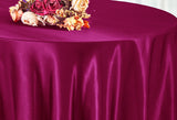 Smooth Satin Square Table Overlay – Elegant Finish