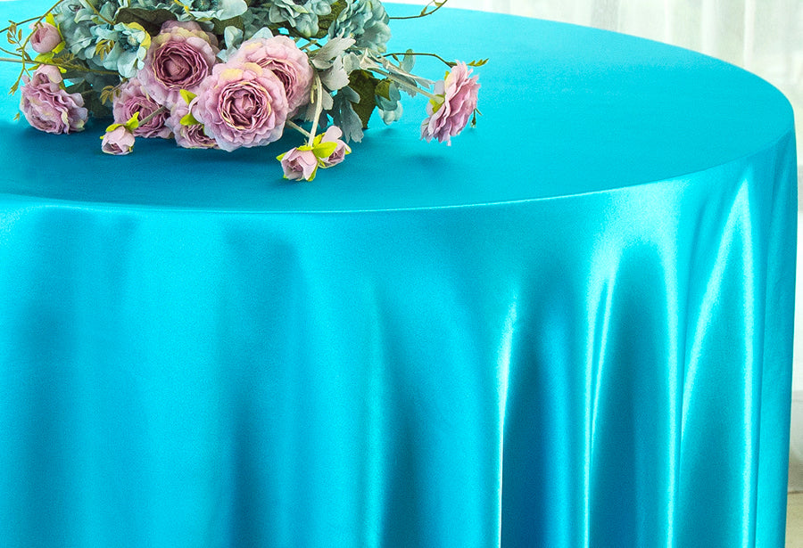 Luxury Satin Square Overlay – Smooth Wedding Décor