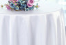 Smooth Satin Square Table Overlay – Elegant Finish