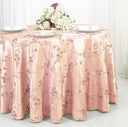 Round Ribbon Taffeta Tablecloth