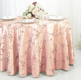 Round Ribbon Taffeta Tablecloth