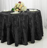 Round Ribbon Taffeta Tablecloth