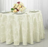 Round Ribbon Taffeta Tablecloth