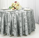Round Ribbon Taffeta Tablecloth