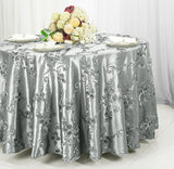 Round Ribbon Taffeta Tablecloth