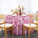 Seamless Round Agate Scuba Tablecloth 240 GSM