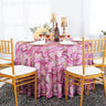 Seamless Round Agate Scuba Tablecloth 240 GSM