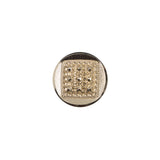 Italian Gold Shank Back Plastic Button - 20L/12.5mm