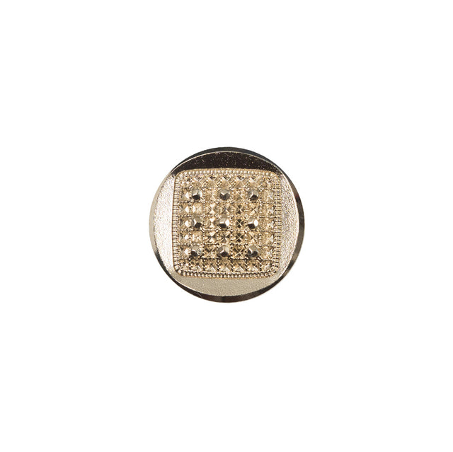 Italian Gold Shank Back Plastic Button - 20L/12.5mm