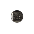 Italian Gunmetal Shank Back Plastic Button - 24L/15mm
