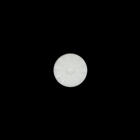 Italian Ivory Floral Nylon Button - 16L/10mm