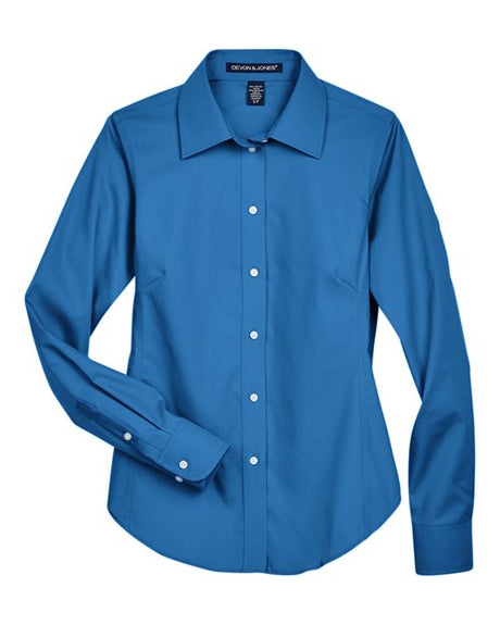 Women's Crown Collection Oxford Woven Dress Shirt