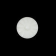 Italian Ivory Floral Nylon Button - 24L/15mm