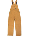 Berne Apparel Men's Slab Unlined Duck Bib Overall